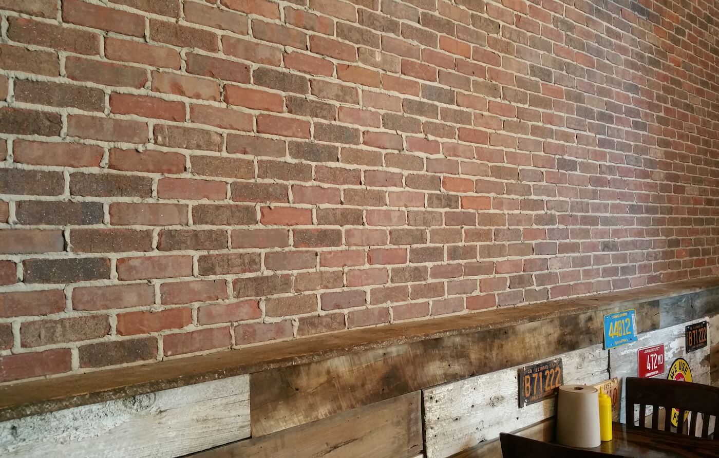 indianapolis brick backsplash