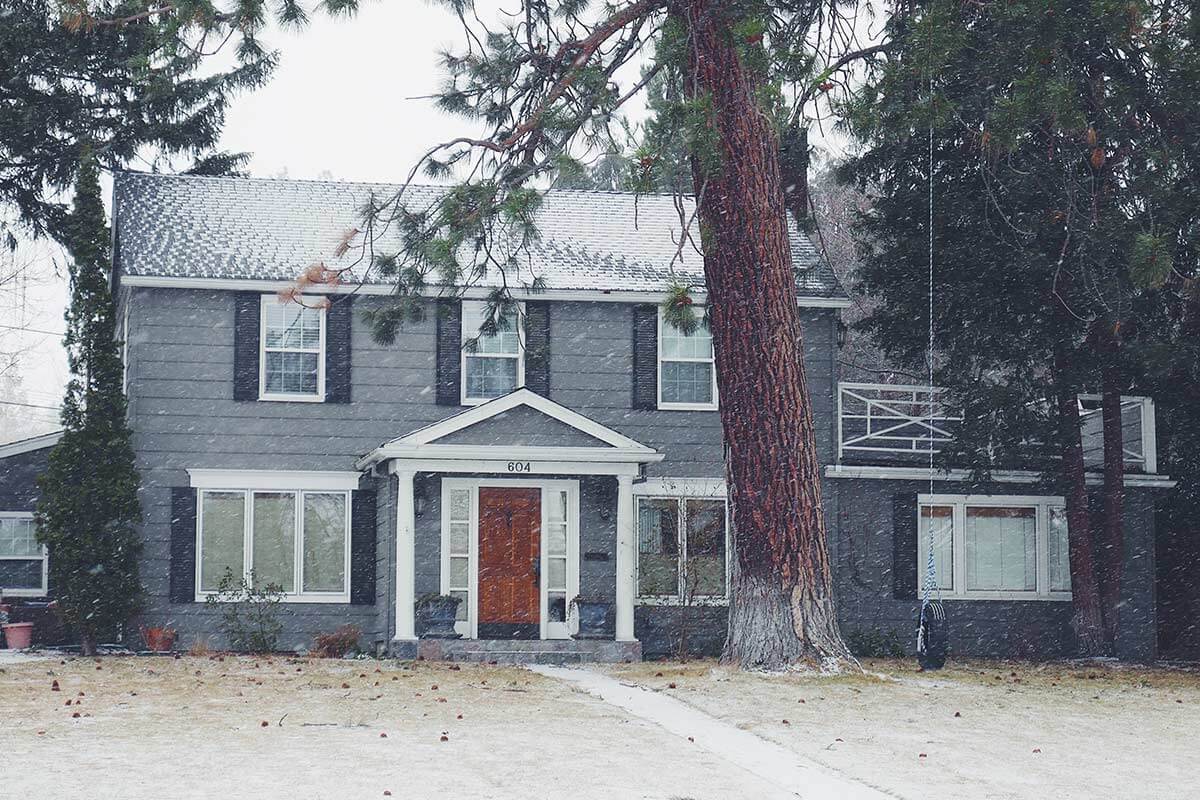 Home In Snow