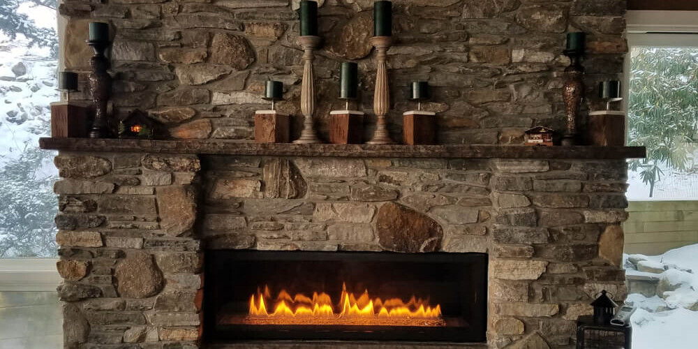 gas fireplace