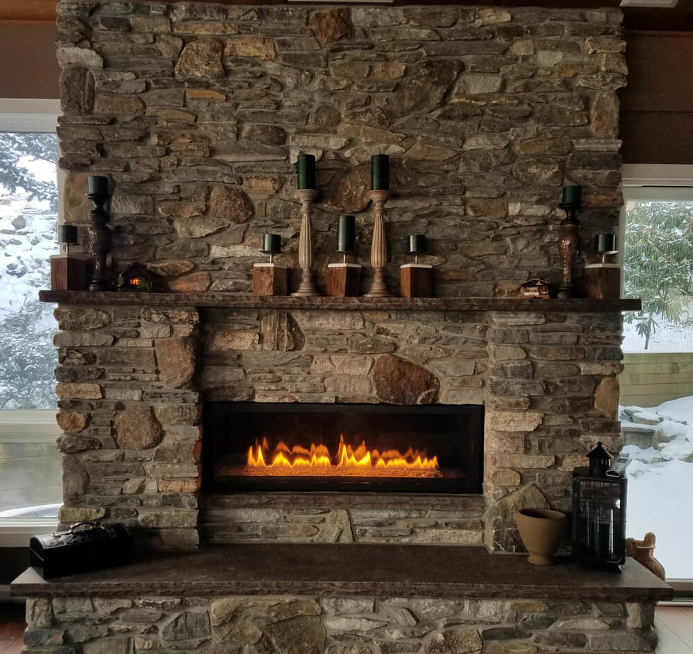 gas fireplace