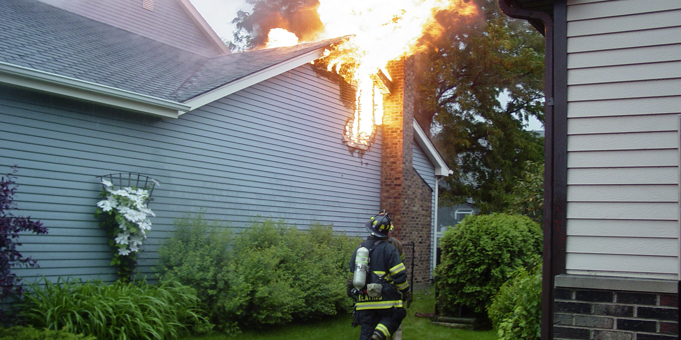 chimney fire