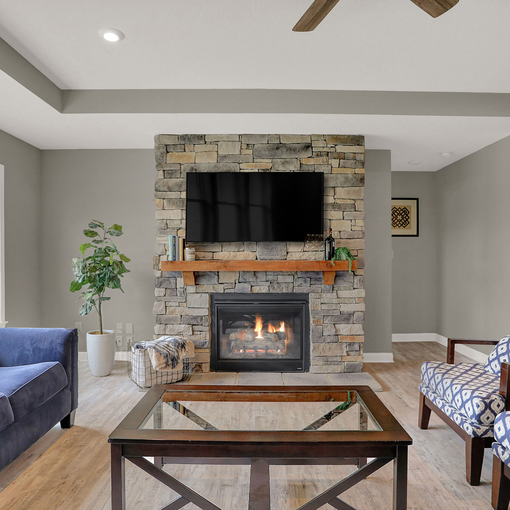 Gas Fireplace Design and Construction